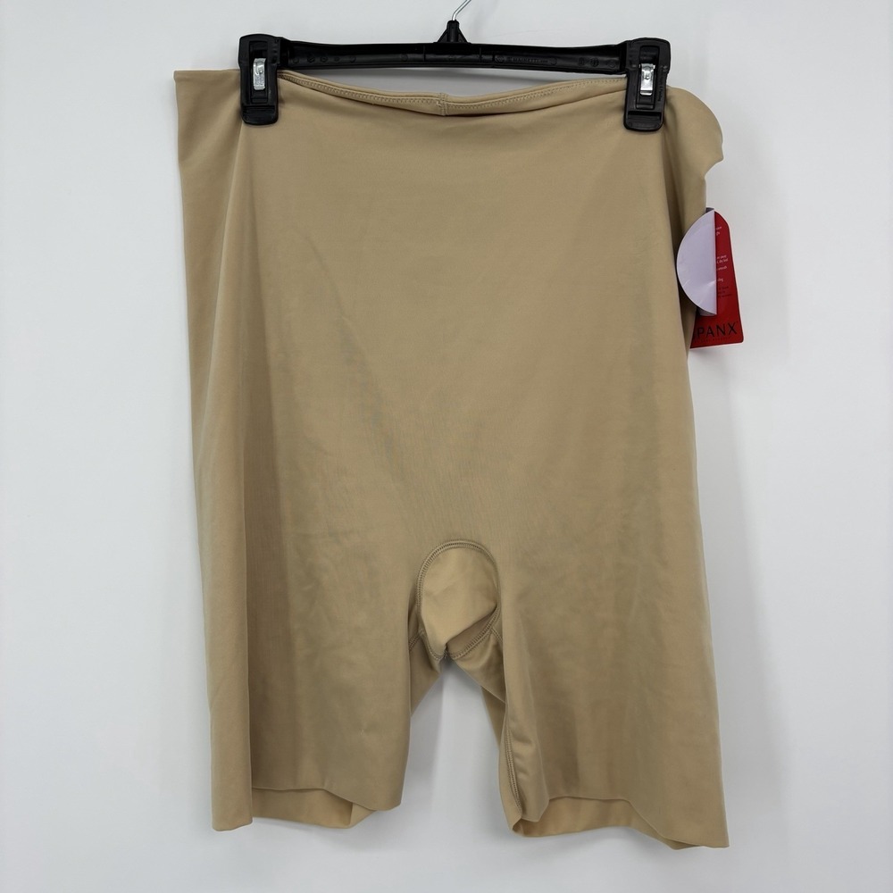 Spanx Mid-Thigh Smoother Women's 2X Nude Shapewear Bottoms‎ New With Tags